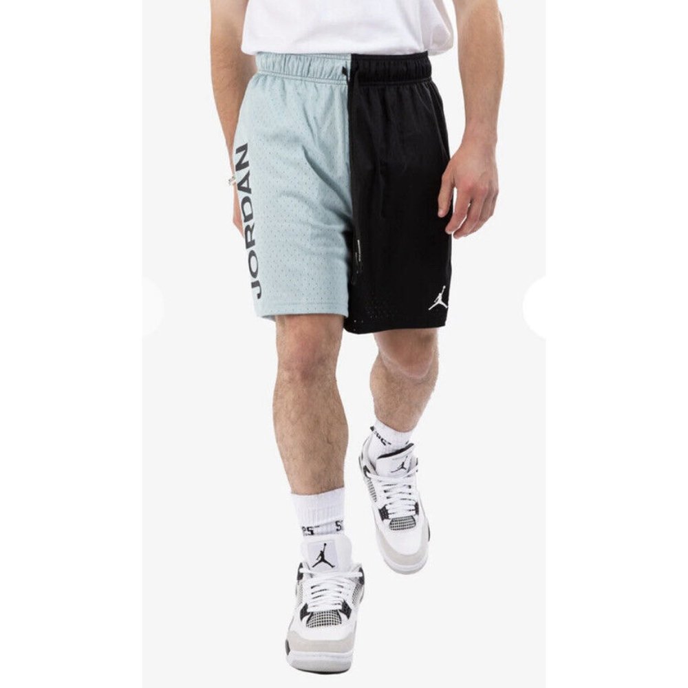 🔥‎ NIKE Air Jordan Shorts Jumpman Dri-FIT Sport Mesh Graphic DM1815-366 Men's M